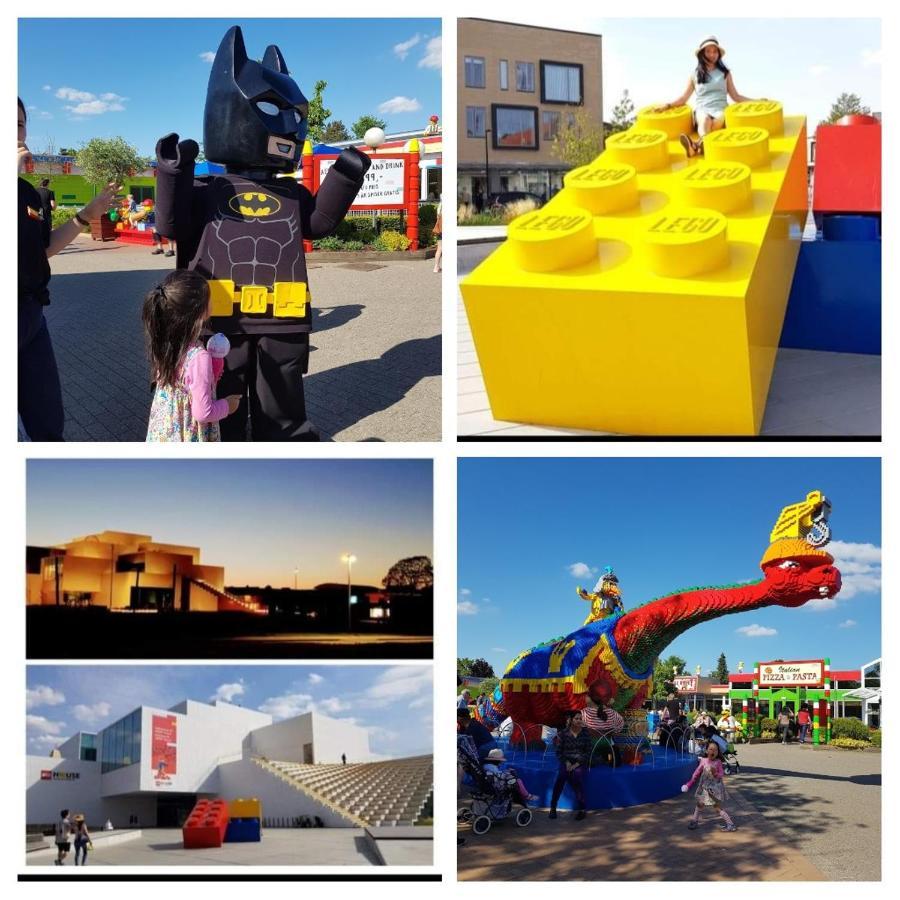 5Minute Walk To Lego House - Private Studio Room With Bathroom Billund Ngoại thất bức ảnh
